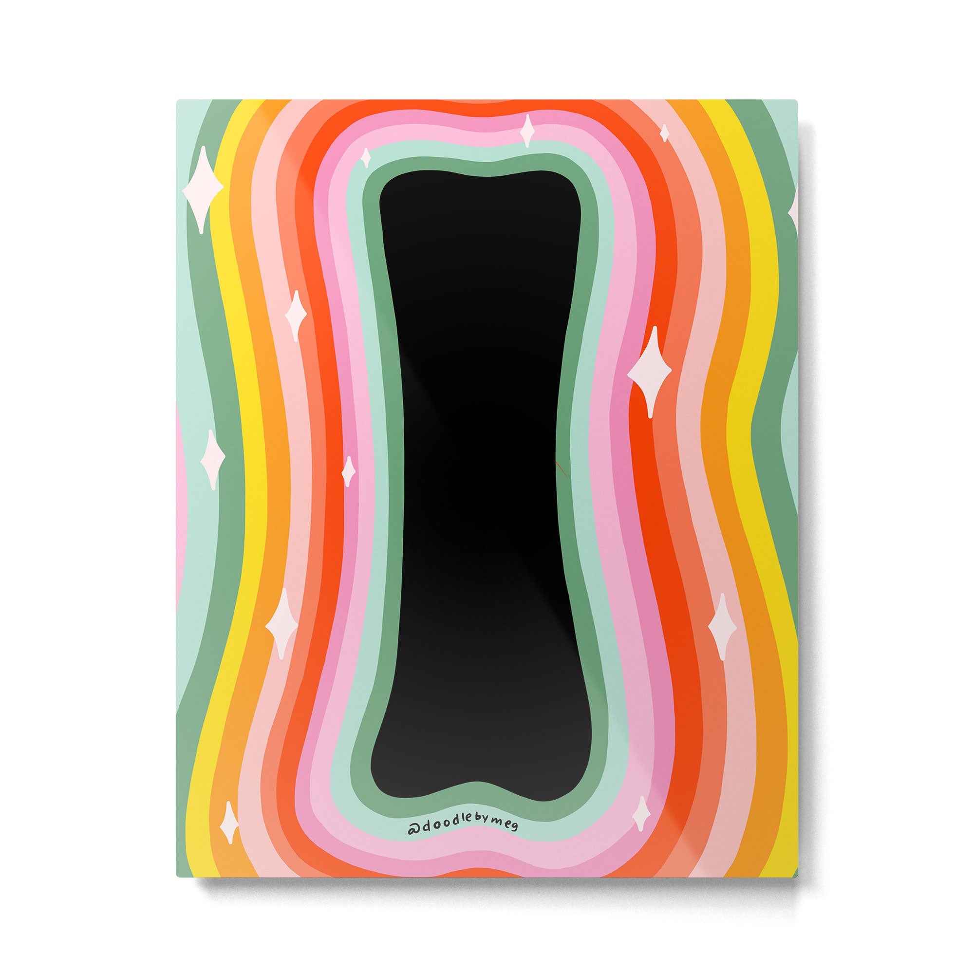 Rainbow I Metal Print Gallery Image 6