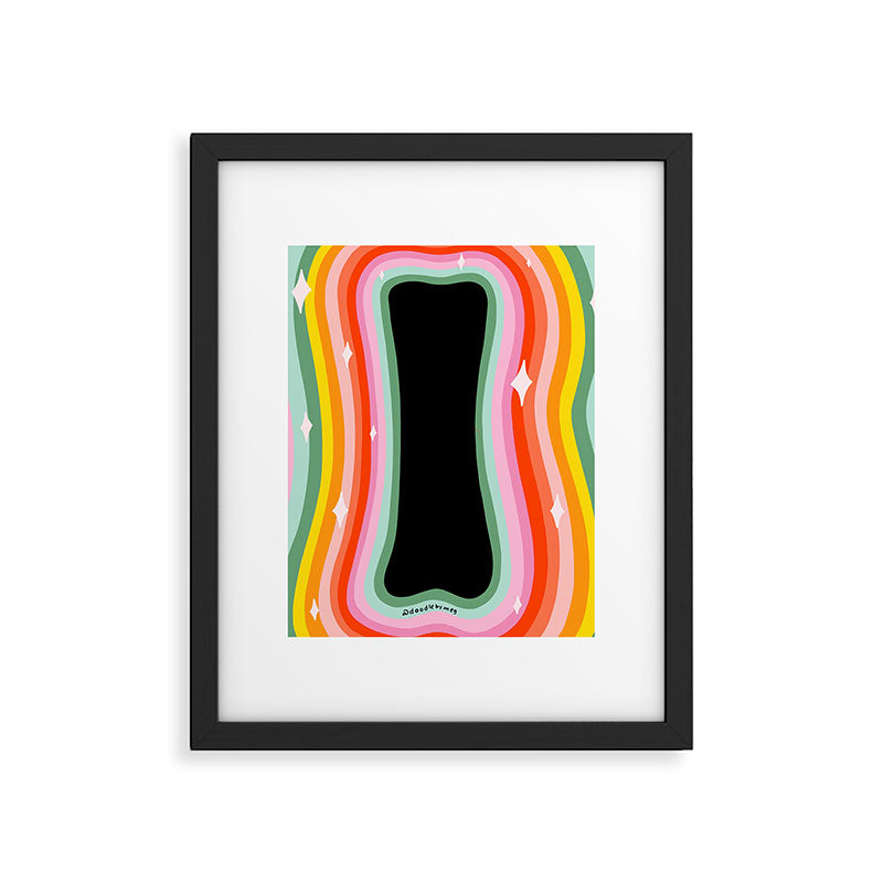 Rainbow I Framed Art Print Gallery Image 6