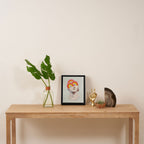 Rainbow Marble Head Framed Canvas Print Gallery Image 4