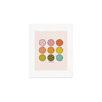 Rainbow Pickleballs Art Print Gallery Image 1