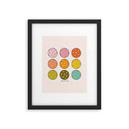 Rainbow Pickleballs Framed Art Print Gallery Image 4