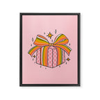 Rainbow Present Framed Canvas Print Gallery Image 8