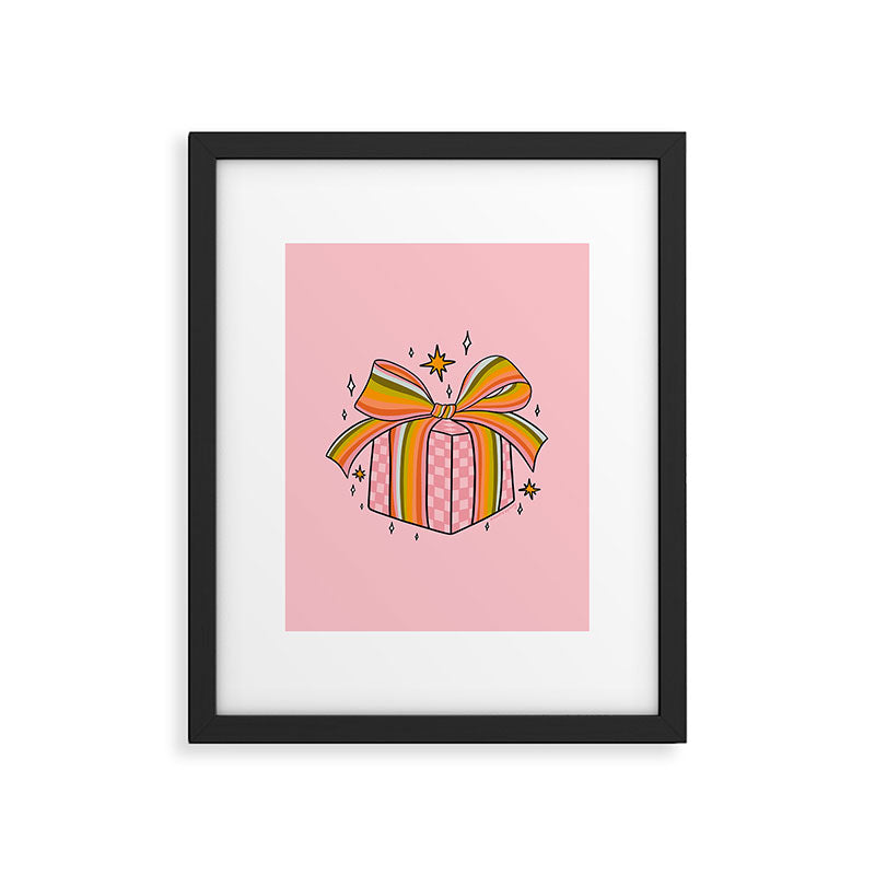 Rainbow Present Framed Art Print Gallery Image 6