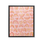 Rainbow Print Framed Canvas Print Gallery Image 6