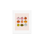 Rainbow Pumpkins Art Print Gallery Image 1