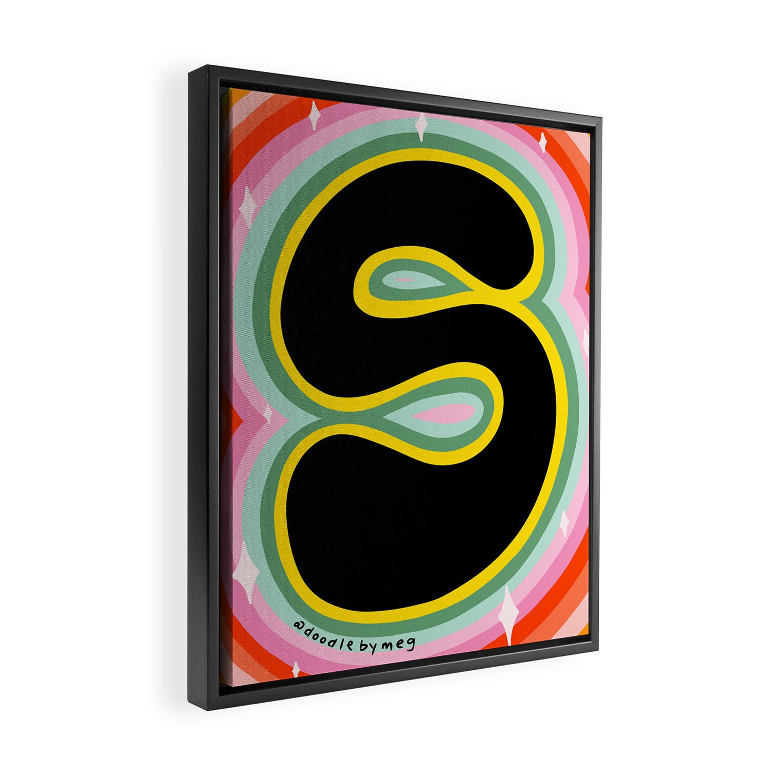 Rainbow S Framed Canvas Print Gallery Image 2