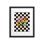 Rainbow Skulls Framed Art Print Gallery Image 6