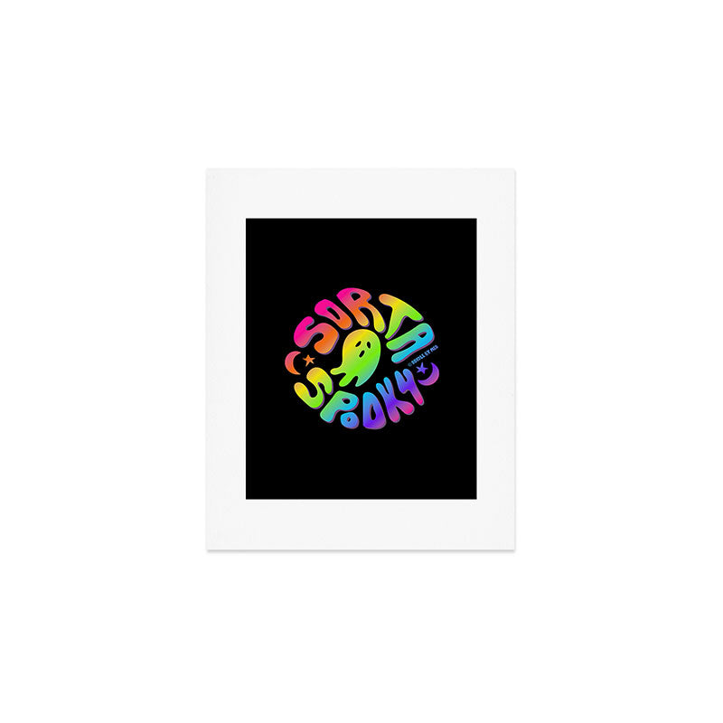 Rainbow Sorta Spooky ©  Art Print Gallery Image 1