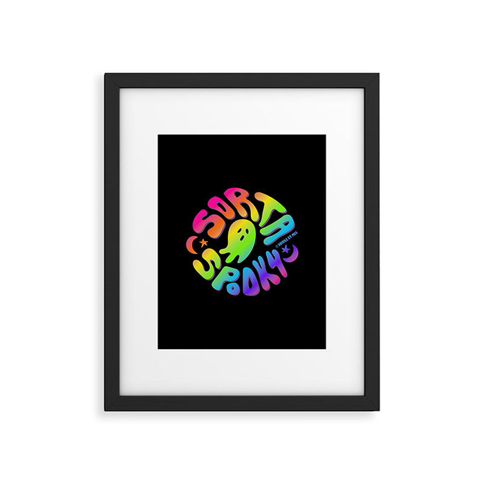 Rainbow Sorta Spooky ©  Framed Art Print Gallery Image 1