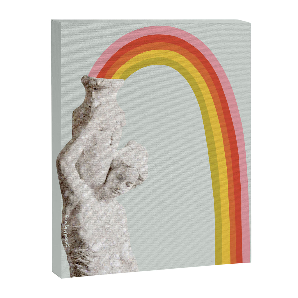 Rainbow Statue Canvas Print Gallery Image 8