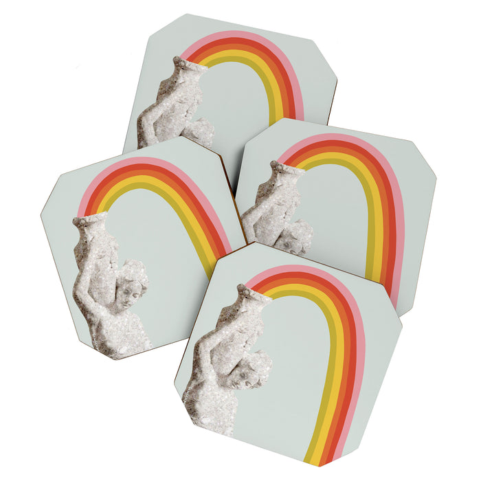 Rainbow Statue Coaster Gallery Image 1
