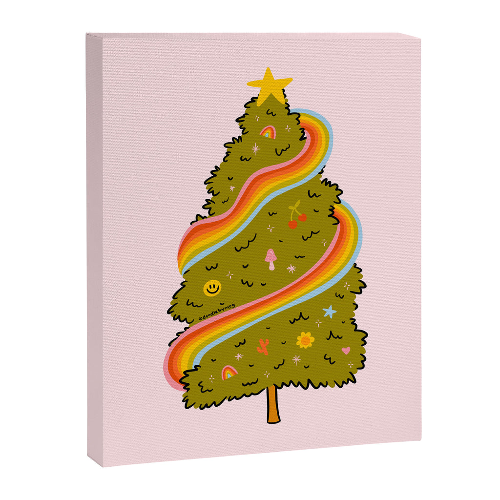 Rainbow Tree Canvas Print Gallery Image 8