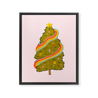 Rainbow Tree Framed Canvas Print Gallery Image 8