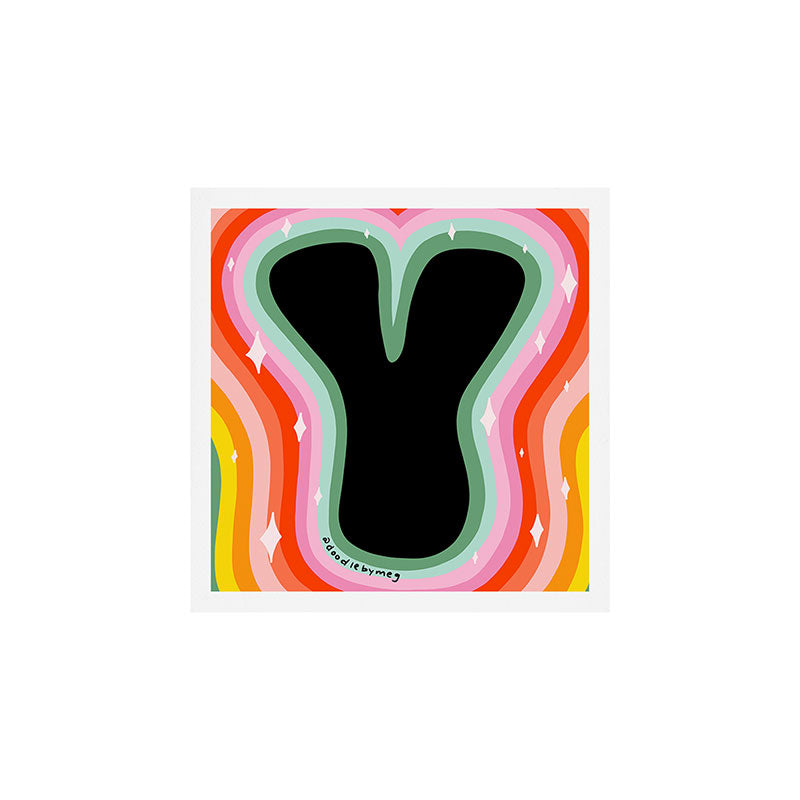 Rainbow Y Art Print Gallery Image 1