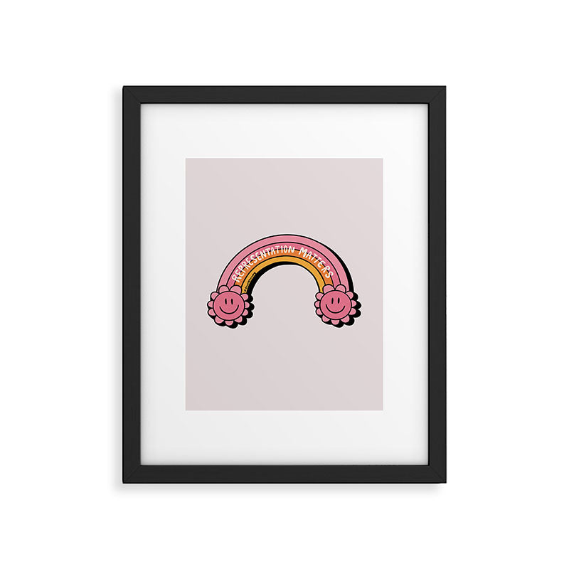 Representation Matters Framed Art Print Gallery Image 6
