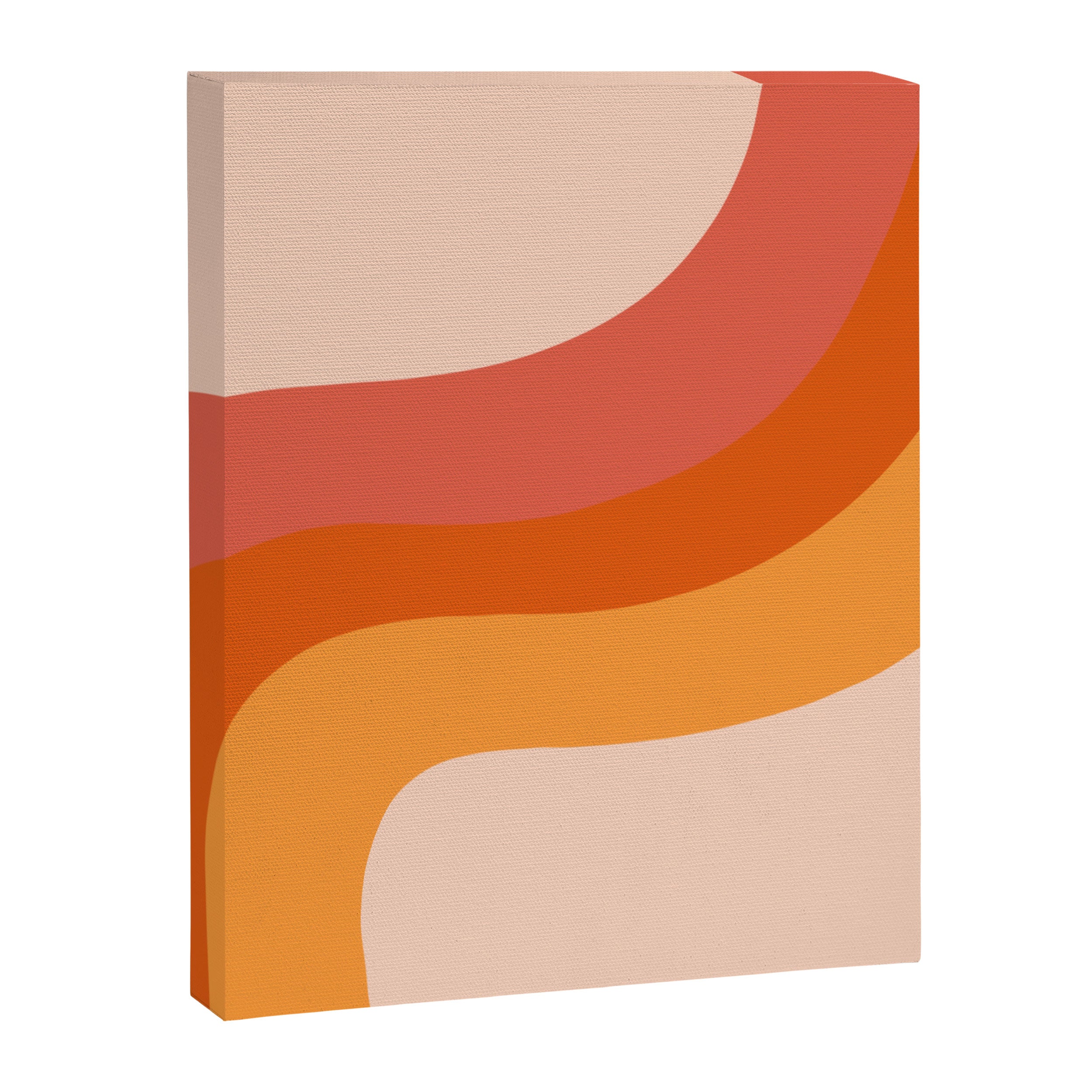 Retro Stripes Canvas Print Gallery Image 6