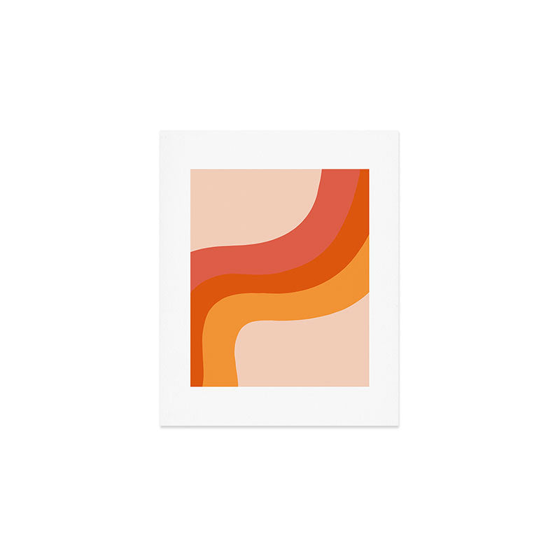 Retro Stripes Art Print Gallery Image 1
