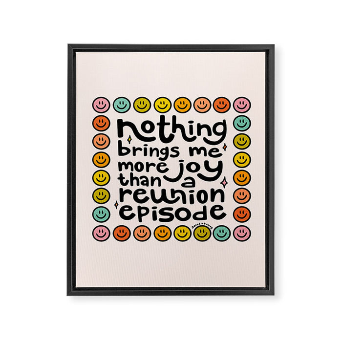 Reunion Episode Framed Canvas Print Gallery Image 1