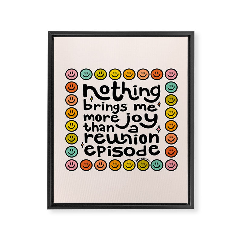 Reunion Episode Framed Canvas Print Gallery Image 8