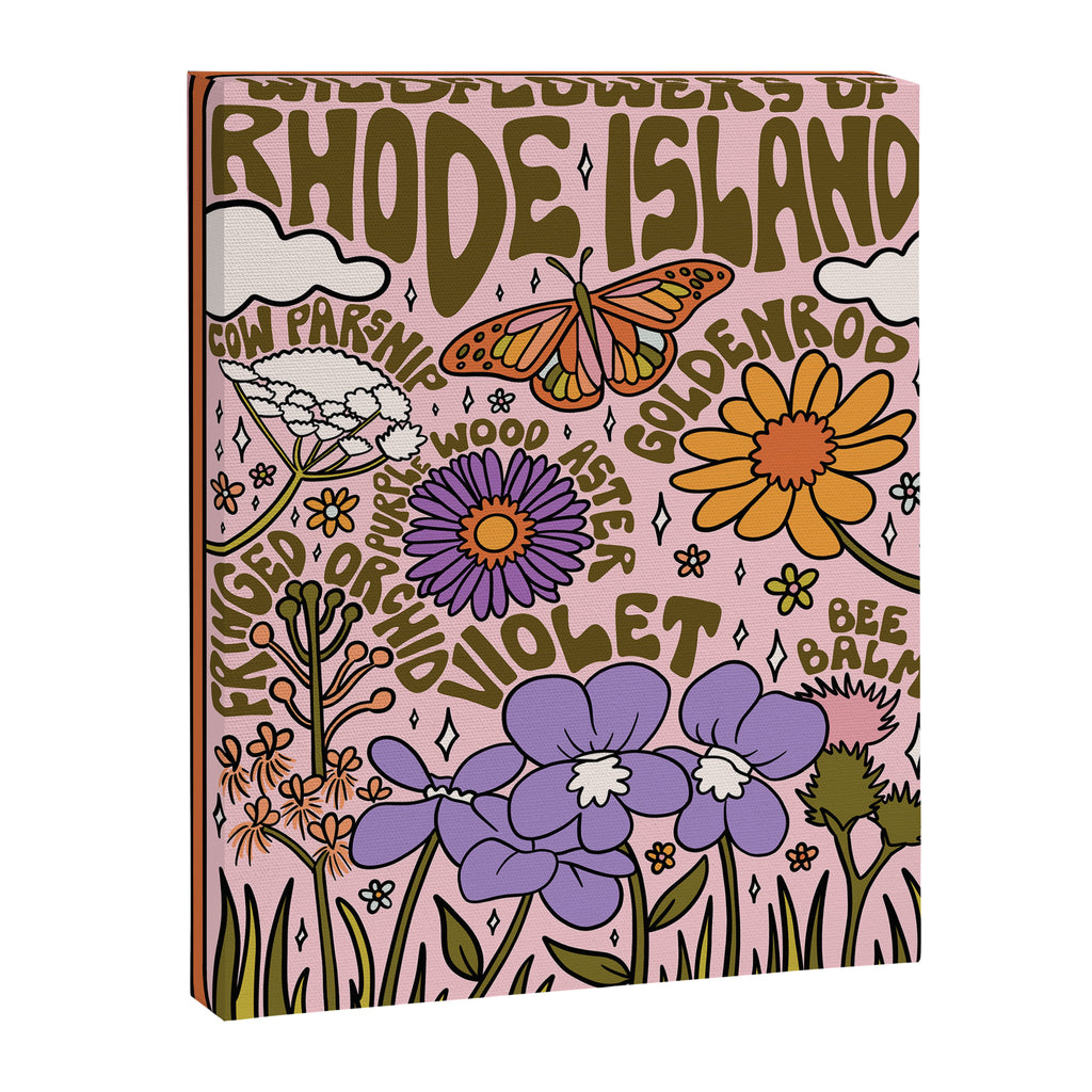 Rhode Island Wildflowers Canvas Print Gallery Image 8
