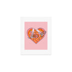 Running Cowgirl Art Print Gallery Image 1