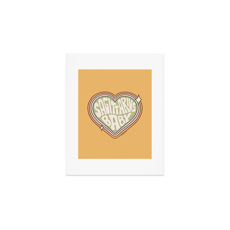 Sagittarius Baby Art Print Gallery Image 1