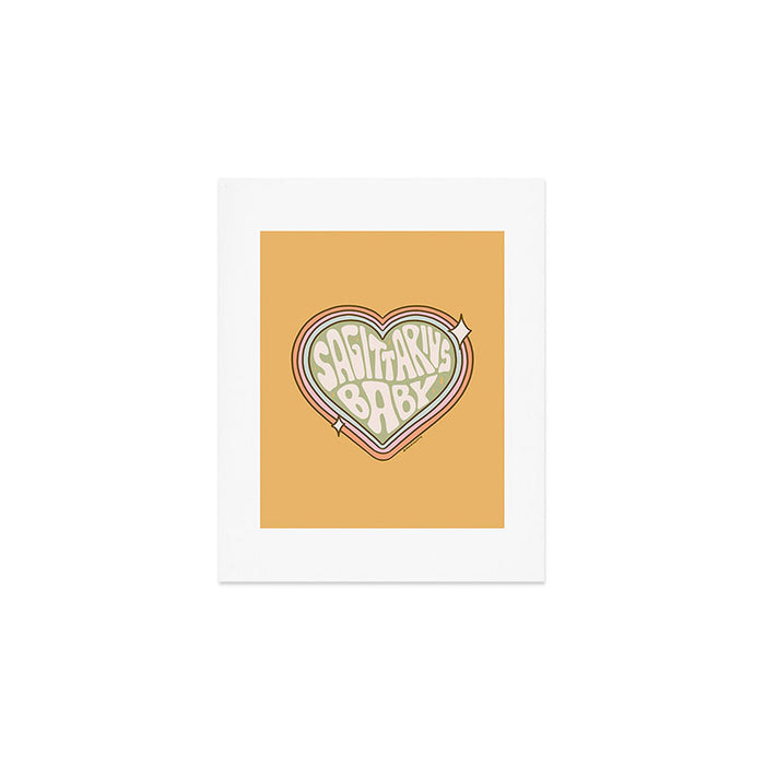 Sagittarius Baby Art Print Gallery Image 1