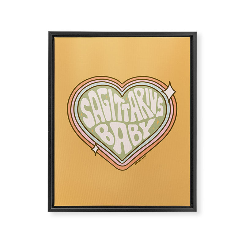 Sagittarius Baby Framed Canvas Print Gallery Image 8