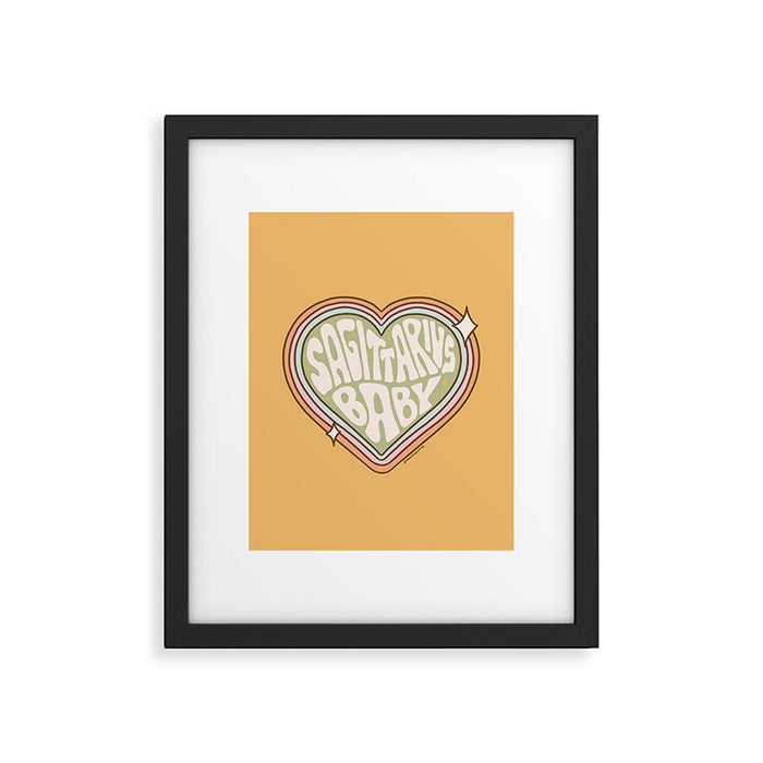 Sagittarius Baby Framed Art Print Gallery Image 1