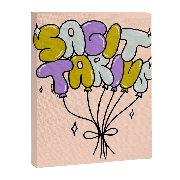 Sagittarius Balloons Canvas Print Gallery Image 1