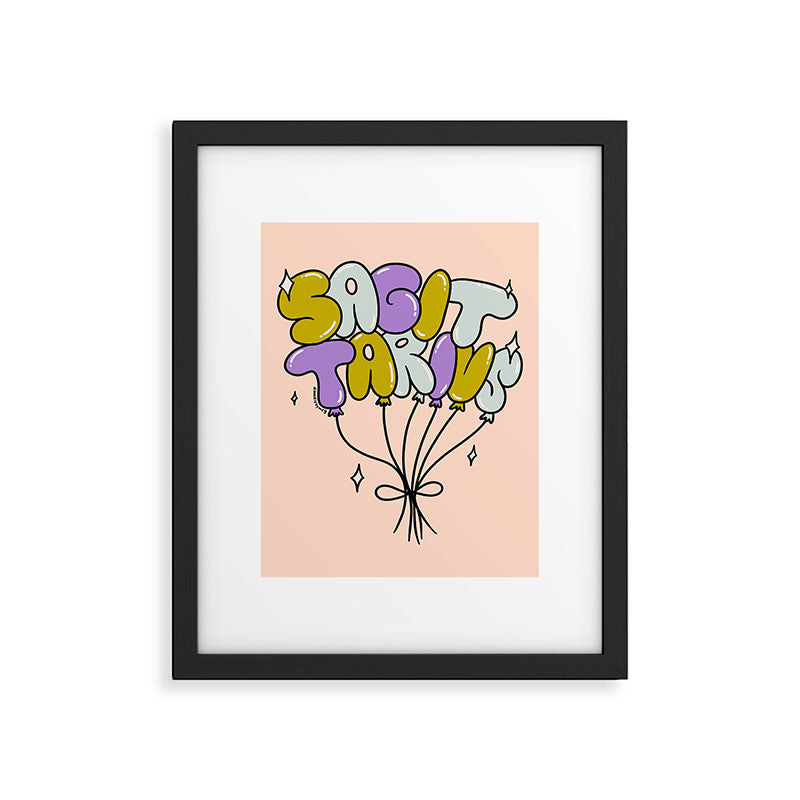 Sagittarius Balloons Framed Art Print Gallery Image 6