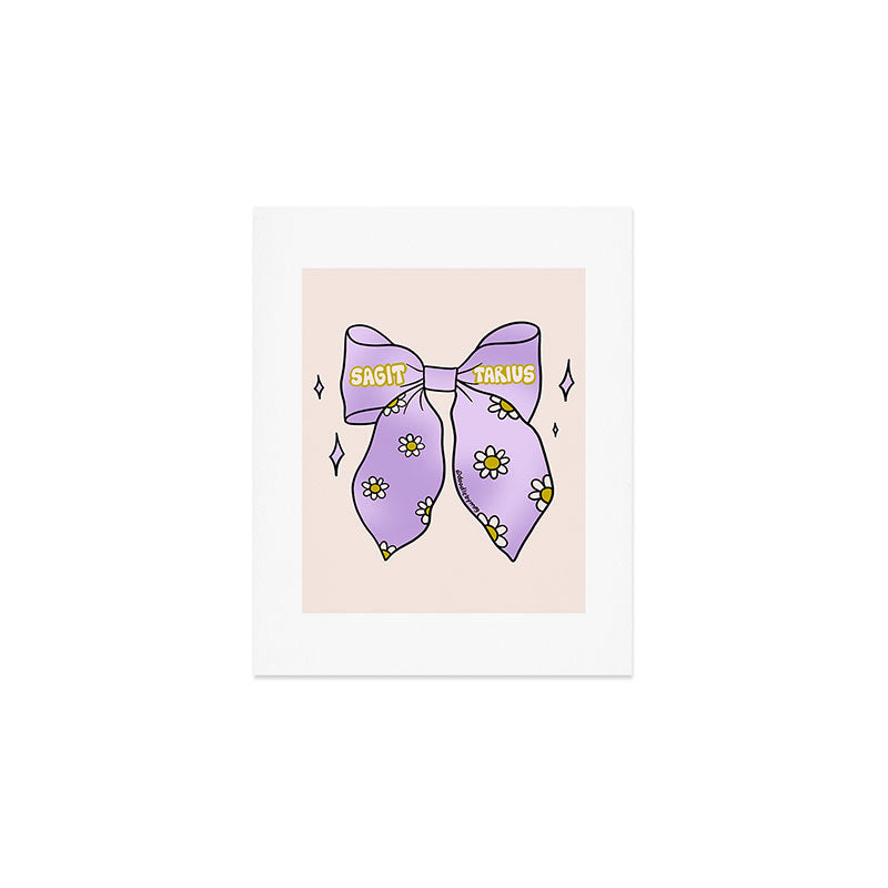 Sagittarius Bow Art Print Gallery Image 1
