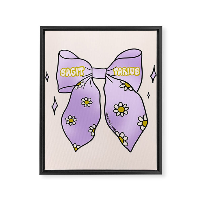 Sagittarius Bow Framed Canvas Print Gallery Image 1