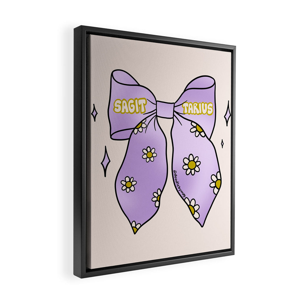 Sagittarius Bow Framed Canvas Print Gallery Image 2
