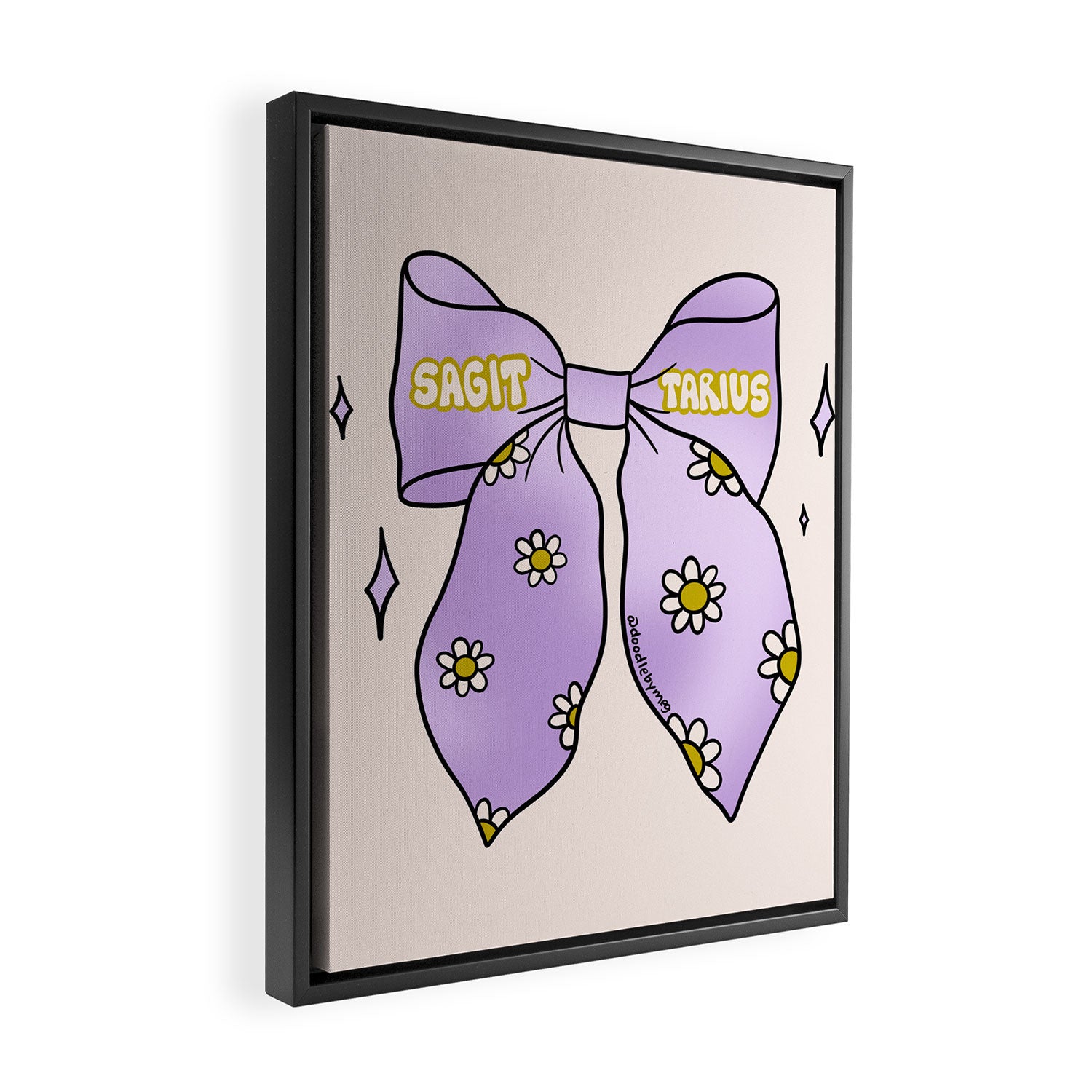 Sagittarius Bow Framed Canvas Print Gallery Image 2