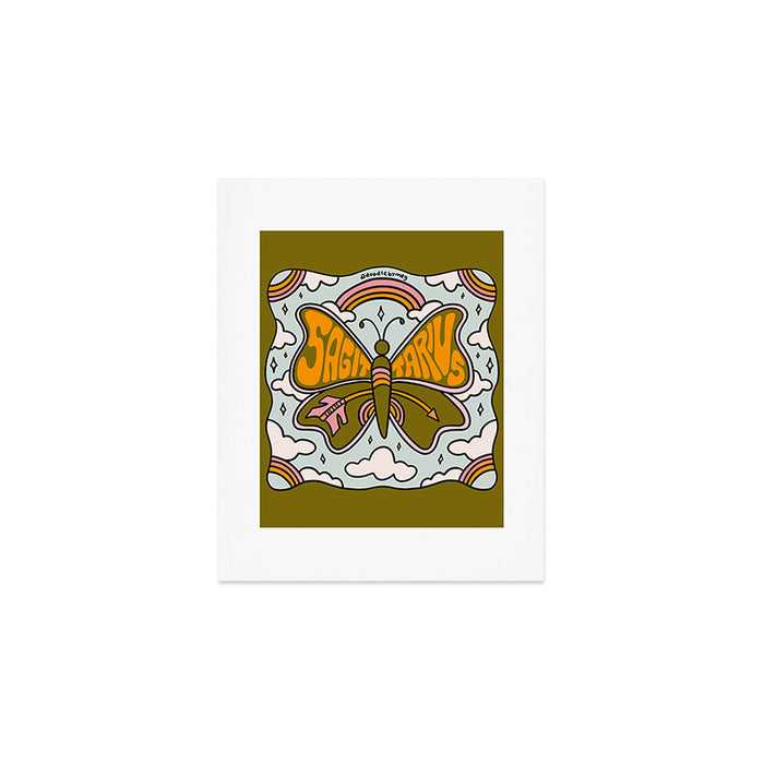 Sagittarius Butterfly Art Print Gallery Image 1