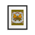 Sagittarius Butterfly Framed Art Print Gallery Image 6
