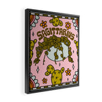 Sagittarius Cactus Framed Canvas Print Gallery Image 2
