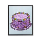 Sagittarius Cake Framed Canvas Print Gallery Image 8