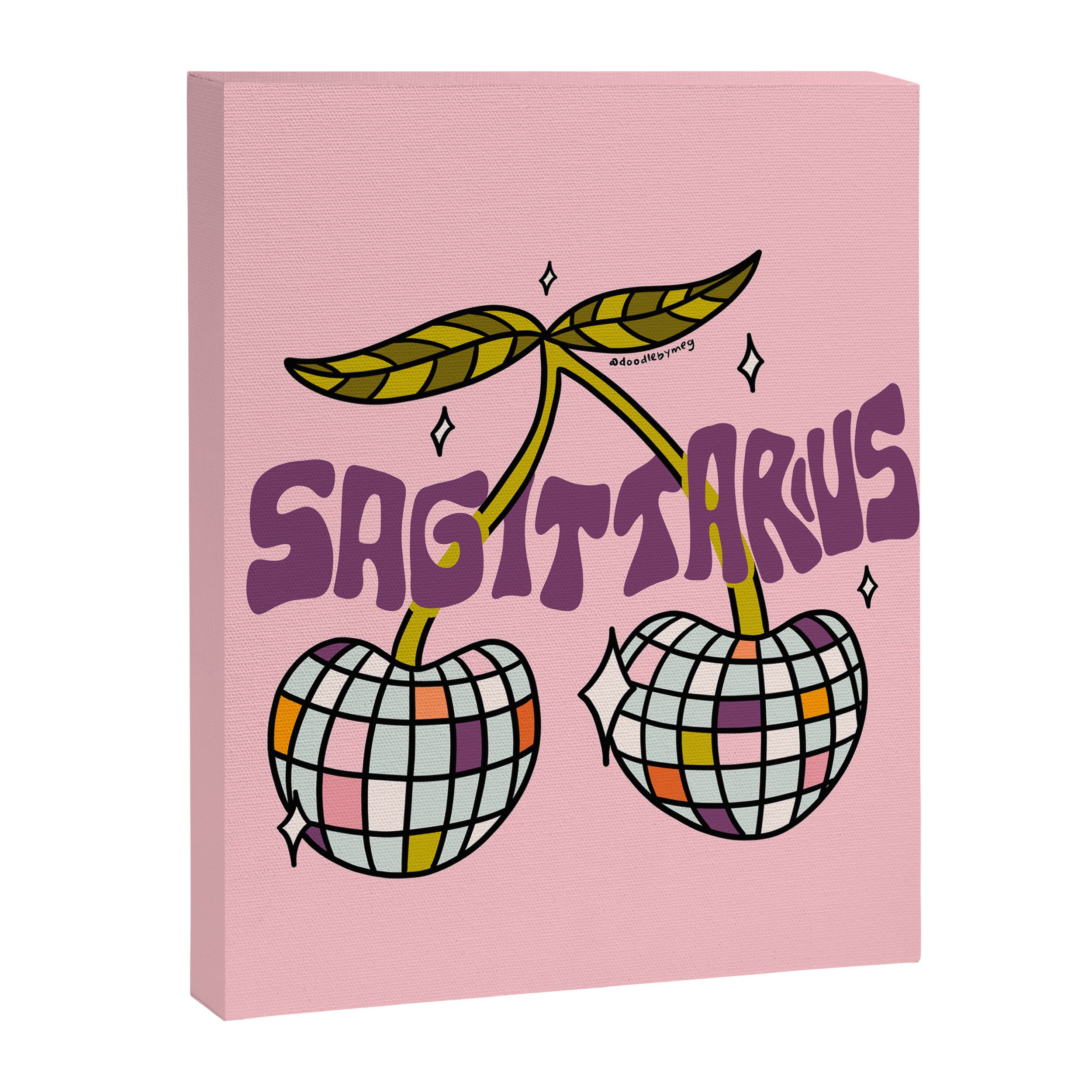 Sagittarius Cherries Canvas Print Gallery Image 8