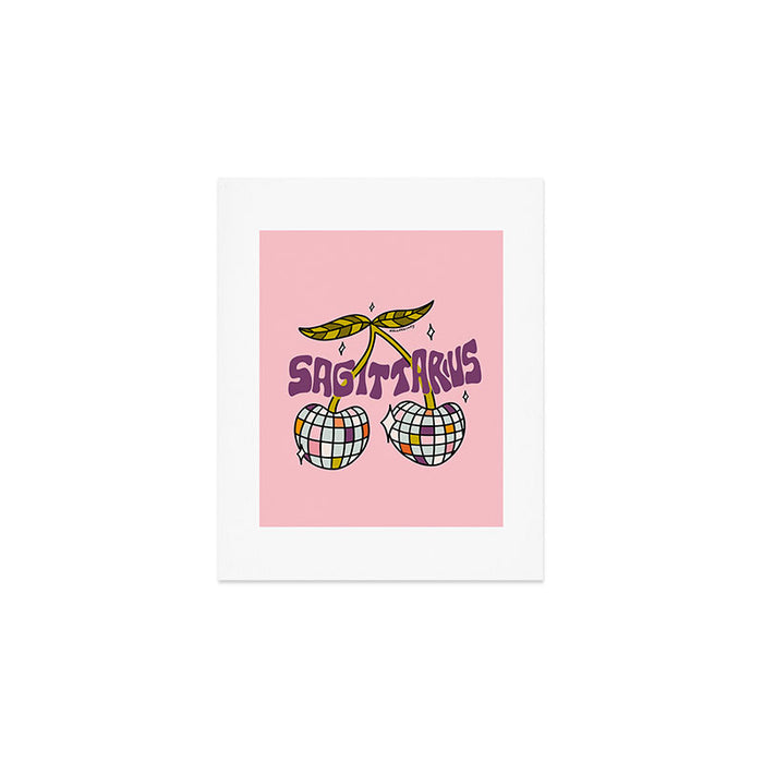 Sagittarius Cherries Art Print Gallery Image 1