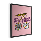 Sagittarius Cherries Framed Canvas Print Gallery Image 2