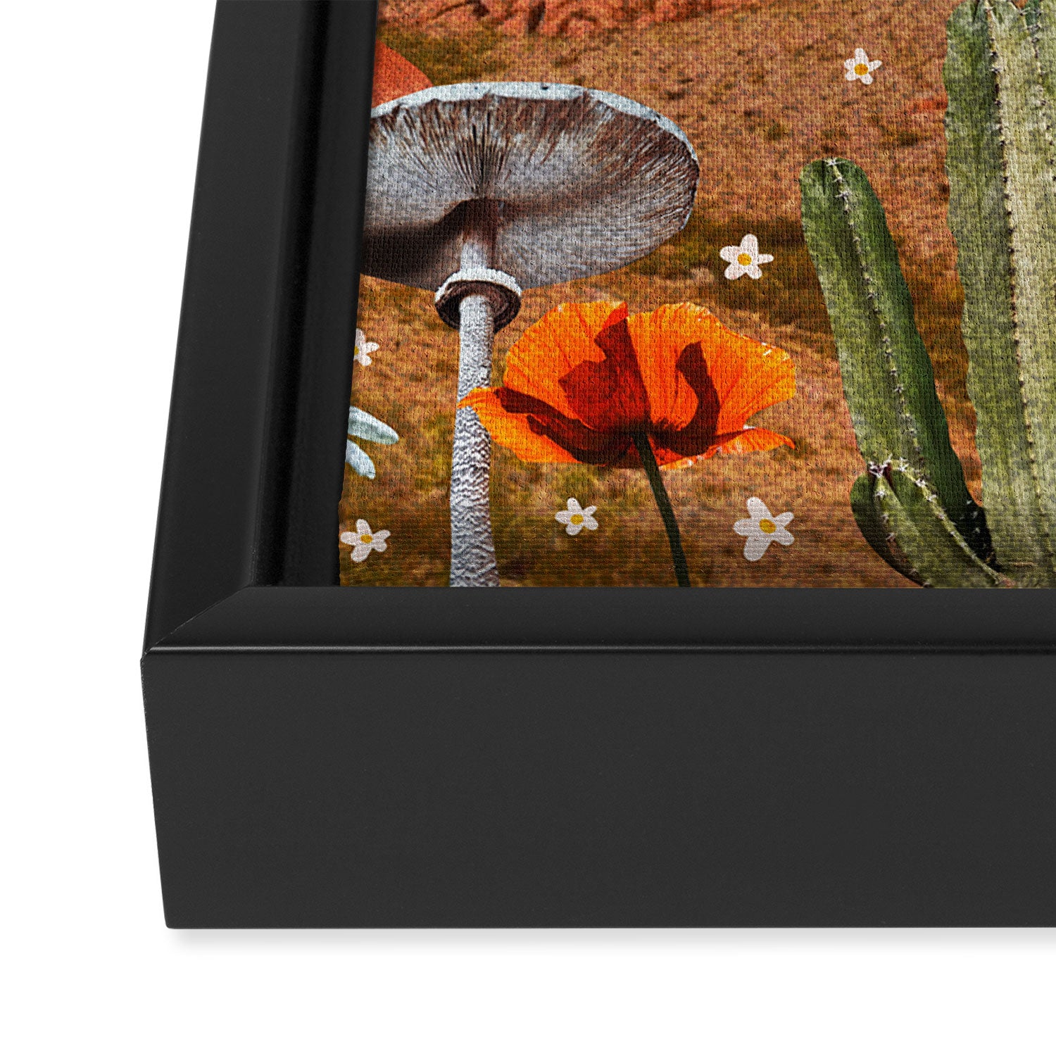 Sagittarius Collage Framed Canvas Print Gallery Image 3