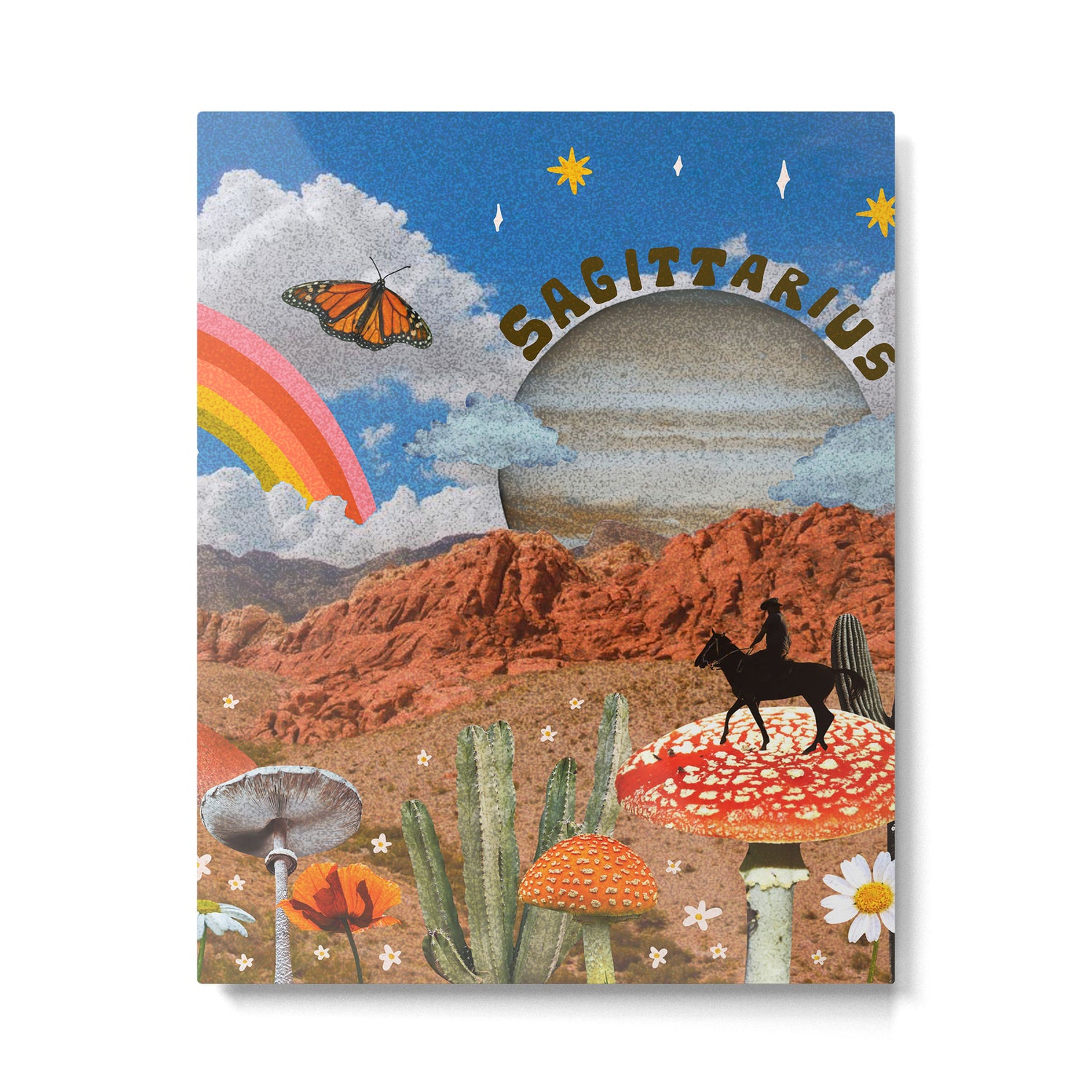 Sagittarius Collage Metal Print Gallery Image 6