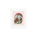 Sagittarius Cowboy Boots Art Print Gallery Image 1