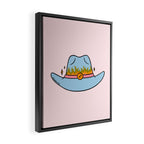 Sagittarius Cowboy Hat Framed Canvas Print Gallery Image 2
