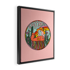 Sagittarius Cowgirl Framed Canvas Print Gallery Image 2