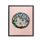 Sagittarius Crystal Framed Canvas Print Gallery Image 8