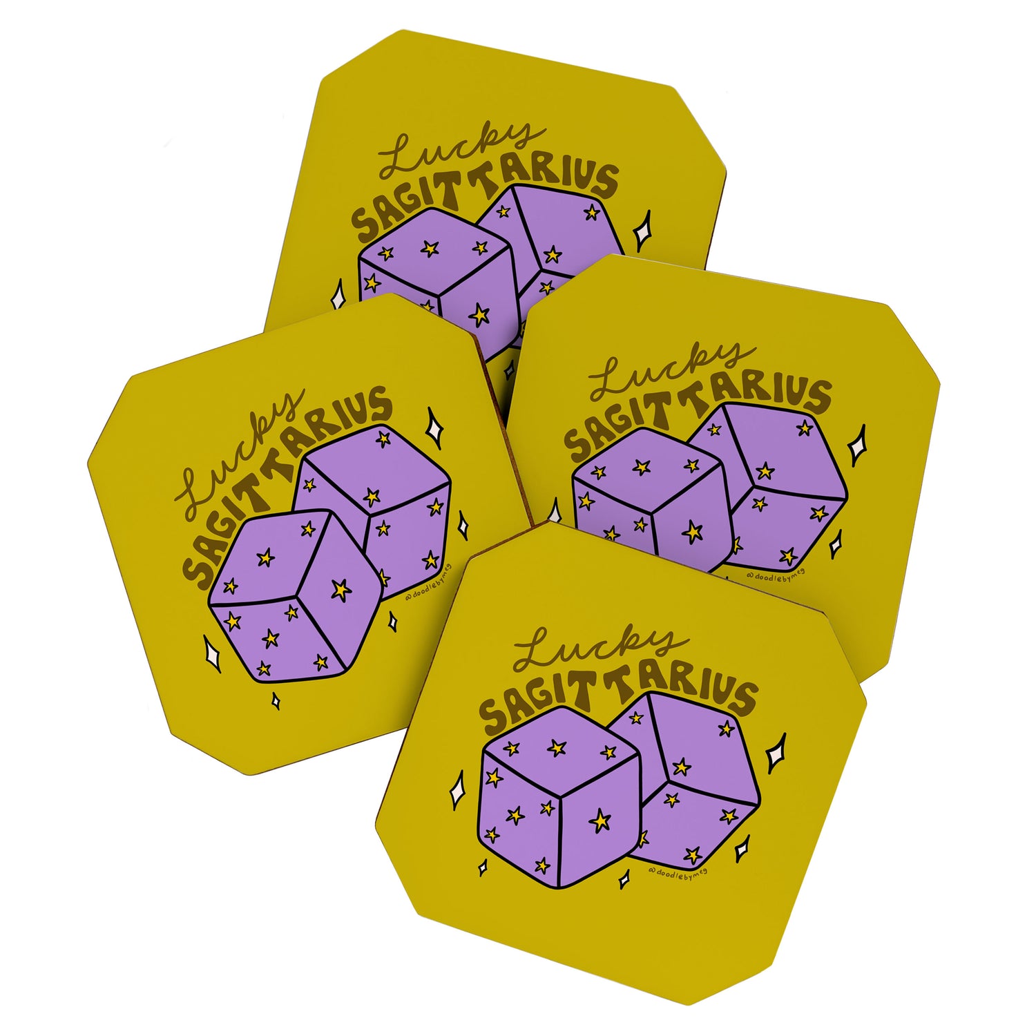 Sagittarius Dice Coaster Gallery Image 1