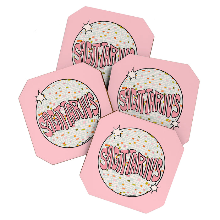 Sagittarius Disco Ball Coaster Gallery Image 1
